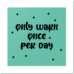 Pastel Goth - only warn once a day Posters and Art